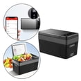 thumbnail image 3 of GROWTH TANK Car Mini Fridge 25L Small Refrigerator Freezer for Beverage Cosmetics Pinic Cool Function Only, 3 of 9