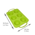 thumbnail image 2 of Clearance! JMYHOAM Ice Cube Tray Cake and -Pan Nonstick Baking Molds for Cake Bread Pie Home and Kitchen, 2 of 5