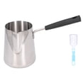 thumbnail image 2 of Turkish Coffee Maker, Turkish Coffee Pot Wide Application Glossy  Stainless Steel  For Home For Office For Camping, 2 of 8