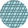 thumbnail image 1 of Ahgly Company Tapis Rond Lavable en Machine Intérieur Transitionnel Bleu Électrique, 7 Pieds Rond, 1 of 7