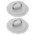 thumbnail image 3 of PVC D Patch, Reusable Durable Deck Accessories D-Ring Patch 2pcs  For Roof Racks Trailers Ground Sheets For PVC Inflatable Boat Kayak Canoe Yellow,Blue,Red,Emerald, 3 of 8