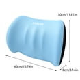 thumbnail image 3 of EGNMCR Car Gadgets Gifts, Car Accessories High Density Memory Sponge Cushion For Car Lumbar Support Universal Pressure Reducing Vehicle Support For All Seasons Driving lumbar support, 3 of 9