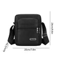 thumbnail image 3 of EGNMCR Multi Layer Storage Shoulder Rucksacks Texture Business Travel Crossbody Bag Large Capacity Commuting Handbag Men's Rucksacks shoulder rucksack, 3 of 6