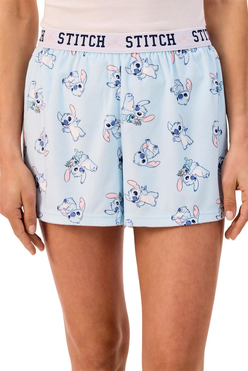 Shorts de nuit Stitch de Disney pour femmes, lot de 2