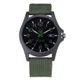 thumbnail image 3 of Mens Date Stainless Steel Military Sports Analog Quartz Wrist Watch, 3 of 9