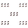 thumbnail image 1 of Maytalsory 12x Durable Metal Button Buckle Reliable Fastening Solution For Waistband Adjust Waistband Easy To Practical Fashionable 13 5Set, 1 of 6