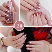 ABPWLY 12 Colors Metal Nail Polish Nail DIY Nail Polish Varnish Manicure Tool, Unpeelable Drawable 18ml Clearance Nail Growth Oil Canada Days Nail Oil Nail Growth Oil