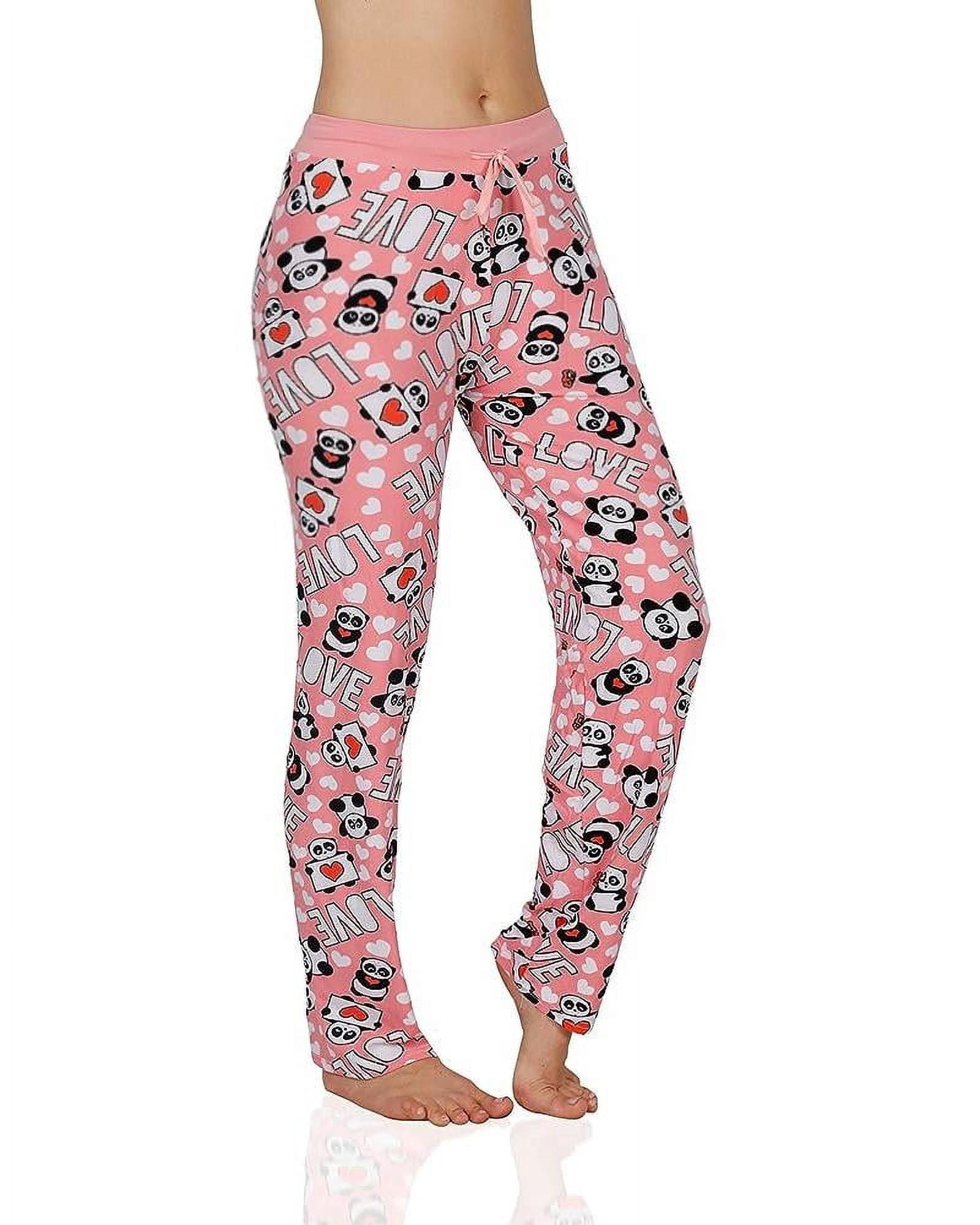 Victorias Collection Pantalon de Pyjama pour Femmes, Bas de Détente et de Nuit