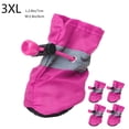thumbnail image 1 of Yhmxh Bedding-Comforter Sets Duvet Cover Dog Shoes For Small Dogs Dog Shoes Paw Protector With Reflective Straps Non Slip And Water Proof Dog Booties Puppies 4PC dogs shoes, 1 of 8