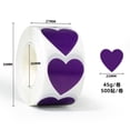 thumbnail image 1 of PEONAVET Valentines Sticker Sticker Decoration Sticker Tape 500 Per Roll, 1 of 5