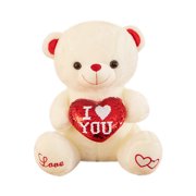 A Glitter Color Changing Plush Teddy Bear Stuffed Animal Toy For Kids And Children