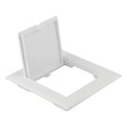 thumbnail image 4 of White ABS Inspection Port White Access Panel Door Plastic Removable Opening Flap Cover Plate Hatch Cover Doors Wall Ceiling, 4 of 8