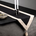 thumbnail image 5 of Thyme & Table Table Runner, Black & Gold, 5 of 5