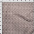 thumbnail image 3 of oneOone Georgette Viscose Brown Fabric Abstract Texture Sewing Craft Projects Fabric Prints By Yard 42 Inch Wide, 3 of 4