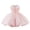 Pink, variant on Girls Dresses Kids Baby Girls Solid Color Bowknot Princess Party Dress Flower Girl Tutu Dress for Weddings Robe Ado Fille Red 4 Years-5 Years
