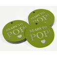 thumbnail image 3 of Inkdotpot Silver Foil Paper Hang Tags Ready To Pop Baby Shower Favor Tags 50 Pieces, 3 of 6