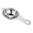 thumbnail image 2 of Oleegame 1PC Stainless Steel Egg Seperator Divider Egg White Yolk Sifting Filter Holder Tools Kitchen Accessory Silver, 2 of 9