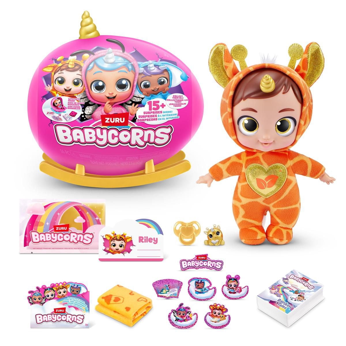 Babycorns Series 1 Small by ZURU Magical Babydolls, Surprise, Unboxing, Story, Girls, Doll