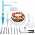 thumbnail image 1 of yeacher 164-Piece Premium Cake Decorating Kit with Turntable, Stainless Steel Tips, and Essential Baking Tools for Professional Results, 1 of 6