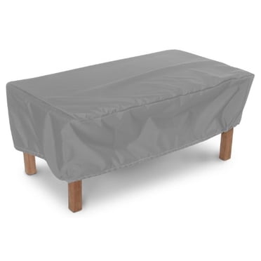 Responsible Consumer Produits 89327 Ottoman 42 Pouces x 30 Pouces/petite Housse de Table, Weathermax, Charbon, 89327