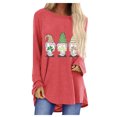 thumbnail image 1 of QIPOPIQ T-Shirts à Manches Longues pour Femmes à Col Rond T-Shirts de la Saint-Patrick Tunique Shamrock T-Shirt Imprimé T-Shirt Vert Chanceux T-Shirts de la Saint-Patrick T-Shirt à Col Rond T-Shirts de Fête Offres, 1 of 5