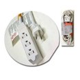 thumbnail image 2 of Wellson Rallonge Électrique Robuste de 3 m avec 3 Prises - 5 Paquets, 2 of 2
