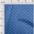 thumbnail image 2 of oneOone Cotton Poplin Medium Blue Fabric Retro Stapler Craft Projects Decor Fabric Printed By The Yard 42 Inch Wide, 2 of 5