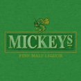 thumbnail image 2 of Mickey's Fine Malt Liquor Logo Men's Green T-Shirt-Small, 2 of 4