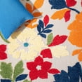 thumbnail image 4 of Safavieh Cabana Garnet Floral Outdoor Area Rug, 4 of 8