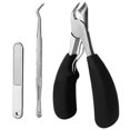 thumbnail image 3 of Ensemble de 3 Coupe-Ongles Professionnel pour Ongles Épais, 3 of 10