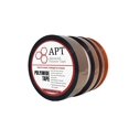 thumbnail image 1 of APT, 1 mil Thick Polyimide Adhesive High-Temperature Resistant Tape, for Masking, Soldering, Electrical, 3D Printer Application, 1/4",1/2",3/4",1"(4 Rolls in one Pack), 1 of 7