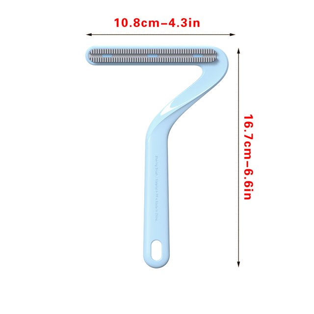 Birdeem Brosse d'Épilation Électrostatique Double Face Artefact Ménager pour Racloir à Cheveux et Vêtements