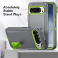 thumbnail image 3 of for Google Pixel 9 Pro Case, Google Pixel 9 Pro Phone Case with Built in Kickstand, Shockproof/Dustproof/Drop Proof Heavy Duty Military-Grade Rugged Protective Cover for Google Pixel 9 Pro,Grey, 3 of 9