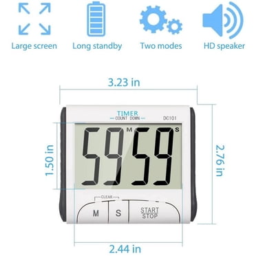 Kitchen Timer, Digital Kitchen Timer Magnetic Countdown Timer