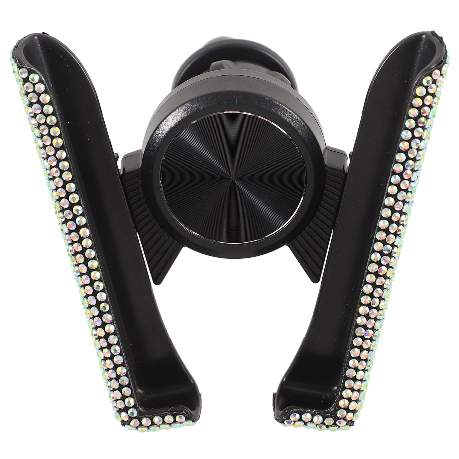 KAKOWELY cute car phone holder Rhinestone Car Phone Holder Vehicle Phone Mount Auto Vent Phone Holder Car Interior Accessory3.15"X2.95"X1.97"