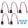 thumbnail image 3 of Vehicle Fuse Box Panel Connector, 16AWG Direct Replacement Mini Tip Thin Car Mini Fuse Holder Connector  For Automotive Circuit ACL L 29.2mm,ACT M 19.1mm,ACK S 10.9mm,ACD Flat, 3 of 8