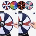 thumbnail image 4 of WinSpin Set of 4 Prize Wheel Template Replacement for 12" Spinning Wheel Game, 4 of 9