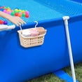 thumbnail image 4 of Dvkptbk Pool Side Storage Basket Set Pool Cup Above Ground Pool Accessories Pool Toy Basket Pool Storage Bins for Most Frame Pools Bathroom Accessories, 4 of 5