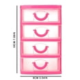 thumbnail image 3 of Harpily 4 Layer Stack & Carry Box Plastic Multipurpose Portable Storage Container Box Handled Organizer Storage Box For Organizing Stationery Sewing Art Craft Jewelry And Beauty Suppli, 3 of 4