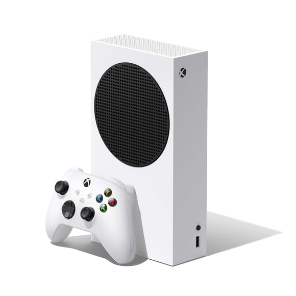 Xbox 2021 Microsoft Series S 512GB Console de Jeu Tout Numérique, une Manette Sans Fil Xbox, Résolution de Jeu 1440p, Diffusion 4K, Son 3D, Wi-Fi, Blanc (Remis à Neuf)