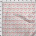 thumbnail image 4 of oneOone Velvet Light Pink Fabric Floral Craft Projects Decor Fabric Printed By The Yard 58 Inch Wide, 4 of 4