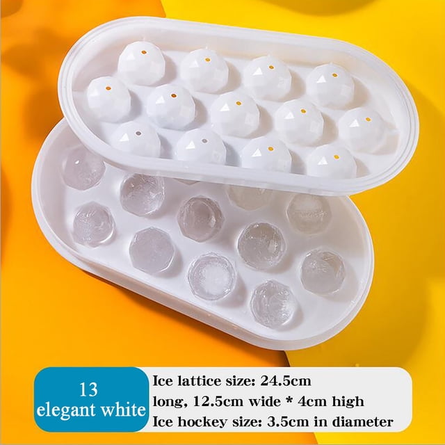 Dvkptbk Ice Cube Mold Summer New Four-Cell Cool Spherical Household Spherical Ice Box Kitchen Gadgets
