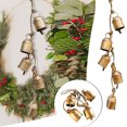 thumbnail image 4 of mmirethe Festive And Retro Christmas Cow Bell Made With Retro Style Wide Application gold B, 4 of 6
