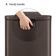 thumbnail image 3 of SONGMICS 13.2 Gal (50L) Kitchen Trash Can, Pedal Garbage Can with Plastic Inner Bucket, Soft Closure, 3 of 8