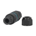 thumbnail image 4 of IP68 Waterproof Connector, Outdoor Brass Contacts 5 Core Waterproof Connectors  For 10-14mm Wire Range, 4 of 8