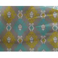 thumbnail image 4 of oneOone Tissu Georgette Viscose Imprimé Ikat Tourbillon au Mètre 42 Pouces de Large, 4 of 4
