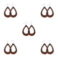thumbnail image 1 of QualitChoice Leopard Print Earrings Body Decoration Water Drop Ear Dangles Birthday Gift Type 4 5Set, 1 of 6