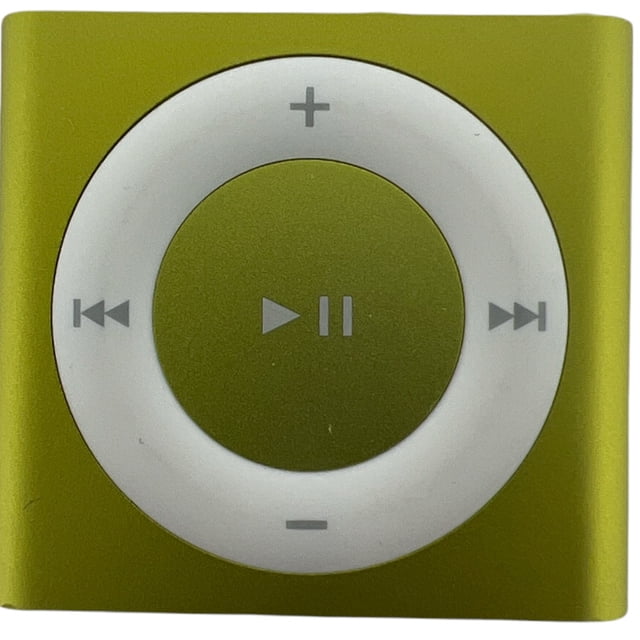 Apple iPod 4th Generation 2GB Shuffle Yellow, Like New in White Plain Box