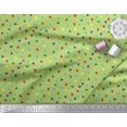 thumbnail image 3 of Soimoi Japan Crepe Satin Fabric Dot & Triangle Geometric Printed Fabric 1 Yard 42 Inch Wide, 3 of 3
