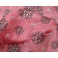 thumbnail image 4 of oneOone Silk Tabby Fabric Floral Block Print Fabric By Yard 42 Inch Wide, 4 of 4
